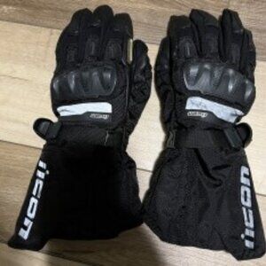 Icon Patrol CE Waterproof Street Motorcycle Gloves
